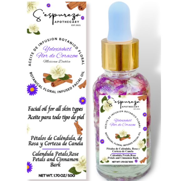 'Yoloxóchitl' Botanical Floral Facial oIL