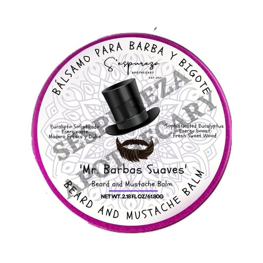 ‘Mr. Barbas Suave’ Beard & Mustache Balm