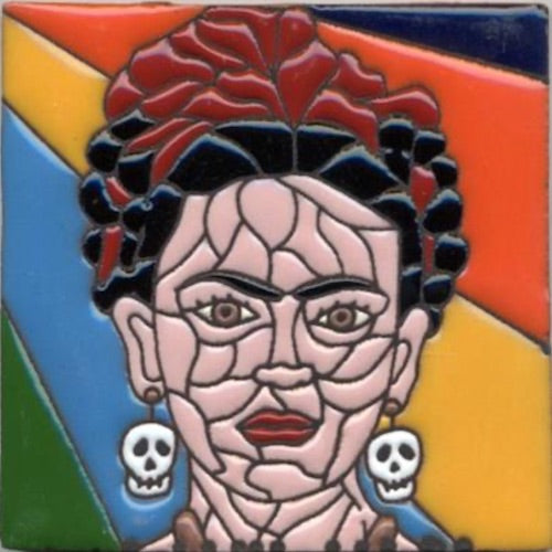 Frida Traditional Mexican Tile Coaster