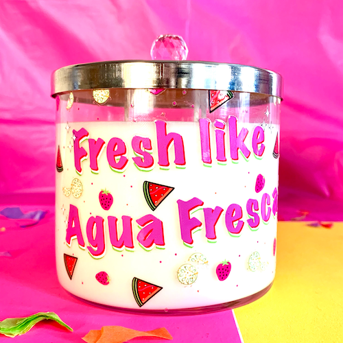 'Fresh Like Agua Fresca' Scented Candle