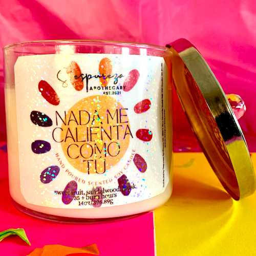 'Nada Me Calienta Como Tu' Scented Candle