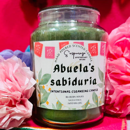 'Abuela's Sabiduria' Intentional Cleansing Candle