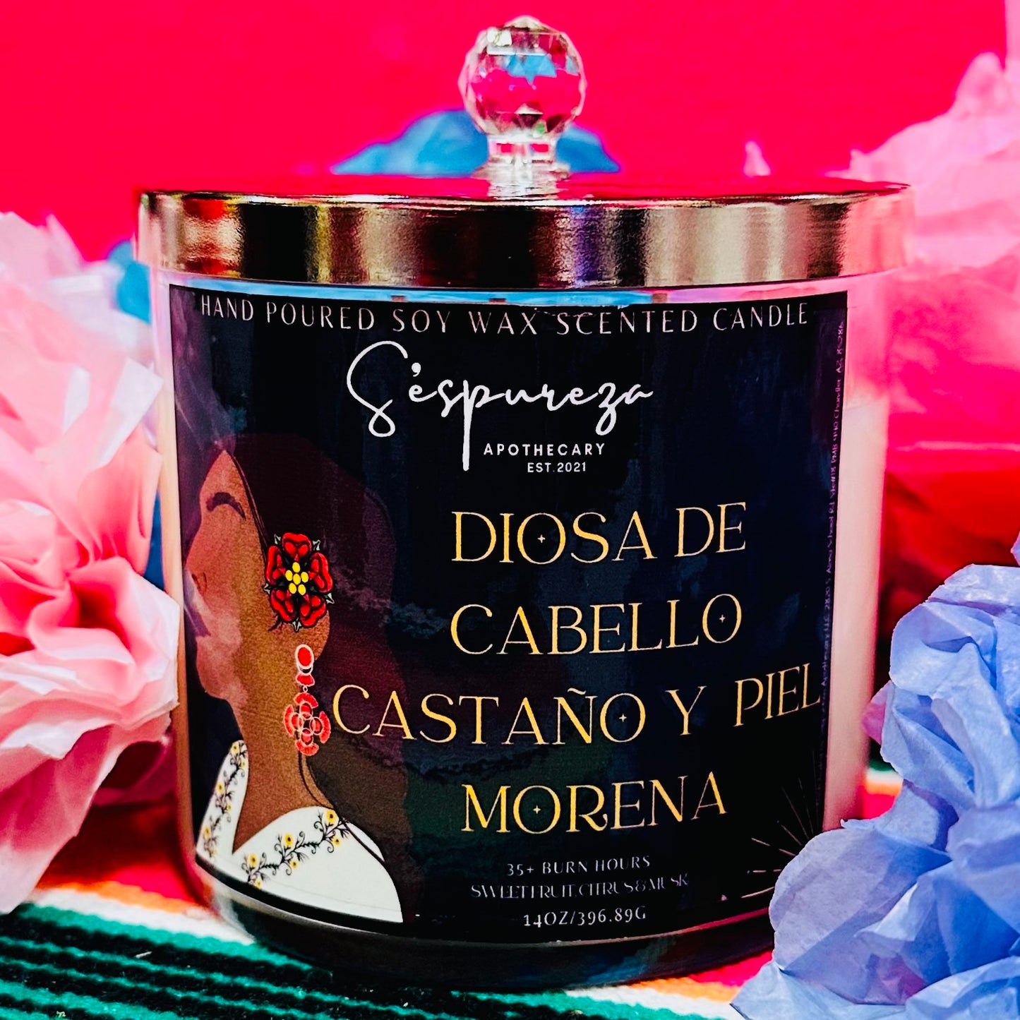 'Diosa de Piel Morena' Scented Candle