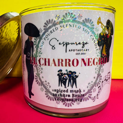 'El Charro Negro' Scented Candle