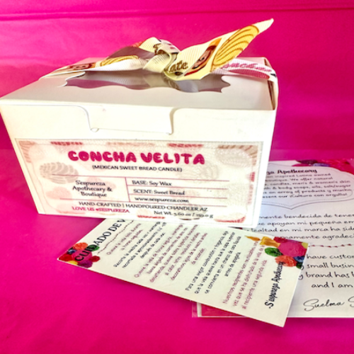 'Concha Velita' Decorative Scented Candle