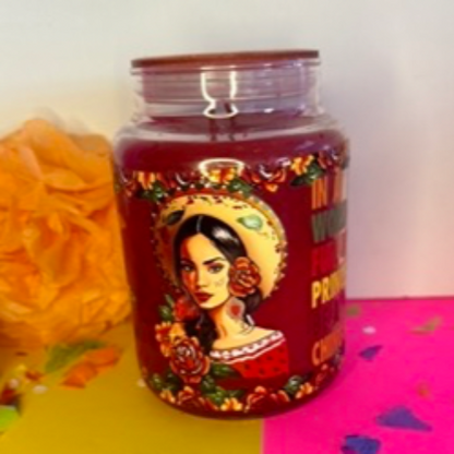 'Don’t Be a Princess, Be a Chingona' Scented Candle