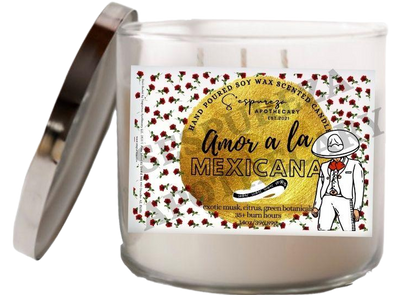 'Amor a la Mexicana' Scented Candle