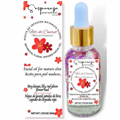 'Flor de Cuervo' Floral Infused Facial Oil